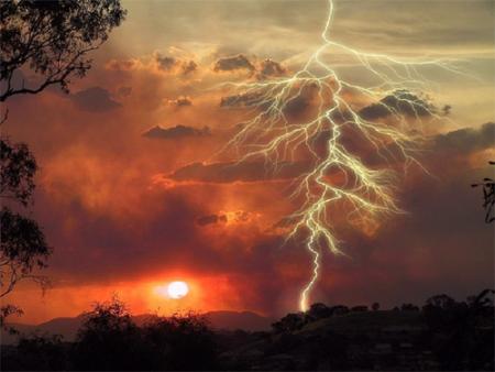 il tramonto